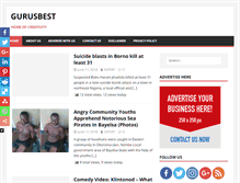 Tablet Screenshot of gurusbest.net